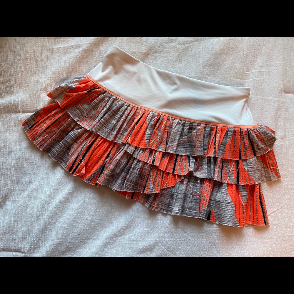 Lucky in love tennis skirt